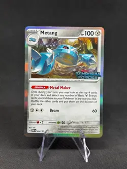 Metang - SVP090 - Pokemon Scarlet & Violet Promo Prerelease Holo NM - Image 1