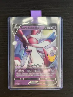 Pokemon Dark Sylveon V SWSH134 Black Star Promo Celebrations 25th Anniversary NM - Image 3