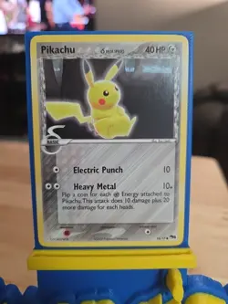 Pikachu Delta Species 13/17 Pop Series 5 Pokemon TCG LP - Image 2