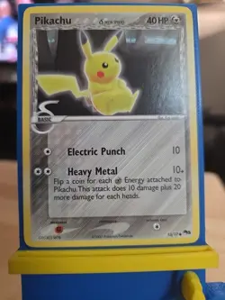 Pikachu Delta Species 13/17 Pop Series 5 Pokemon TCG LP - Image 3