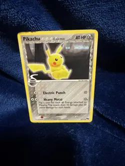 Pikachu Delta Species 13/17 Pop Series 5 Pokemon TCG LP - Image 1