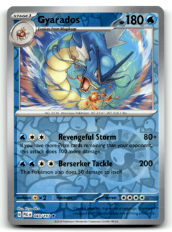 Pokemon TCG - Gyarados 043/193 - Reverse Foil - Scarlet & Violet Paldea Evolved - Image 1