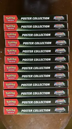 Pokemon TCG Scarlet & Violet Prismatic Evolutions Poster Collection Lot of 12 - Image 2