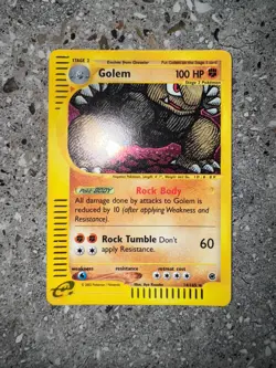 Pokemon TCG Cards Golem 14/165 Expedition Holo Rare EXC-NM - Image 3