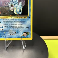 Pokemon Gyarados Holo Rare TCG Card Giovanni's Gym Challenge 5/132 WITH SWIRL!!! - Image 4