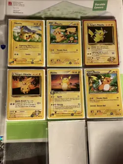 PIKACHU 12 POKEMON CARD LOT + 2 RAICHU CARDS Retro Rare Collectibles - Image 2