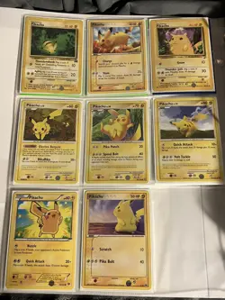 PIKACHU 12 POKEMON CARD LOT + 2 RAICHU CARDS Retro Rare Collectibles - Image 3