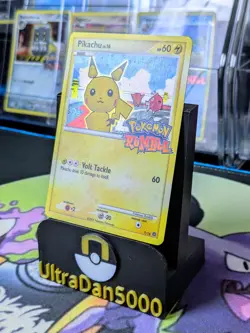 Pikachu lv.16 - 7/16 - English Pokemon Rumble Promo Card - Image 2