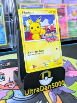 Pikachu lv.16 - 7/16 - English Pokemon Rumble Promo Card - Image 3