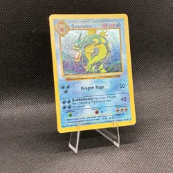 (LP) Gyarados 006/102 Base Set (Shadowless) Holo Rare Vintage Pokemon Card - Image 3