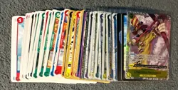 One Piece Card Game 39 Card Lot Secret Rare Holo’s Don Cards - Image 1
