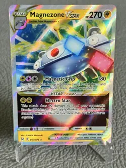 Magnezone Vstar 057/196 Ultra Rare SWSH Lost Origin Pokemon Card GEM MINT 💎 - Image 1