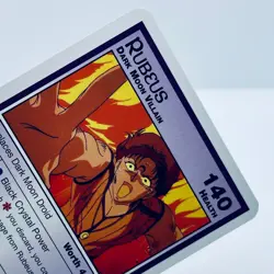 Sailor Moon CCG Premier Edition Rubeus Dark Moon Villian Trading Card - Image 4