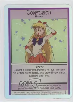 2000 Sailor Moon Collectible Card Game Promos Confusion #8 d8k - Image 1