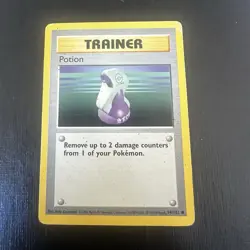 Pokemon TCG Potion Base Set 94/102 Shadowless Common Pokemon Card - Image 1