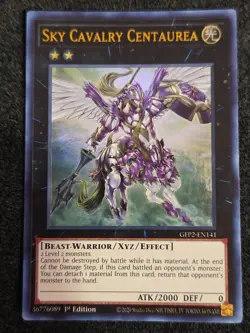 Yugioh - Sky Cavalry Centaurea GFP2-EN141 - Near Mint 1st Ed - Image 1