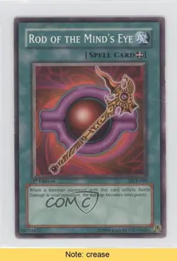 Rod of the Mind's Eye 1st Ed. YuGiOh Dark Crisis #DCR-039 2003 READ 0b3 - Image 1