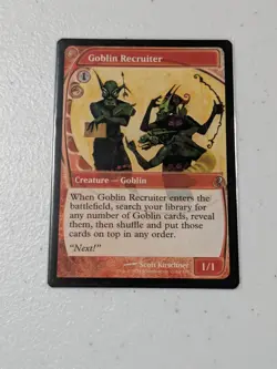 MTG Goblin Recruiter - Future Sight - Mystery Booster 2 NM - Image 1