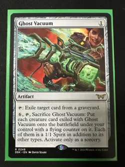 MTG Ghost Vacuum - Duskmourn House of Horror - Image 1