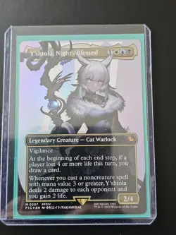 Y'shtola, Night's Blessed [Borderless] [Foil] Commander: Final Fantasy, MTG - Image 3