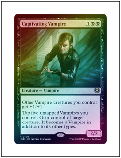 1x Captivating Vampire, Innistrad Remastered, Foil, MTG NM - Image 1