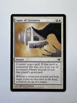 Lapse of Certainty - MTG Conflux - NM - Image 1