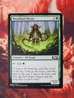 Woodland Mystic The List Reprints Magic Gathering MTG PLST - Image 1