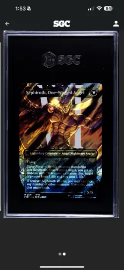 sephiroth fabled soldier surge foil Sgc 10 Mtg Magic The Gathering Final Fantasy - Image 2
