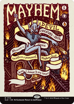 Mayhem Devil [Secret Lair Drop Series] Magic MTG - Image 1