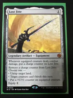 MTG Lost Jitte - Outlaws of Thunder Junction: the Big Score - Image 1