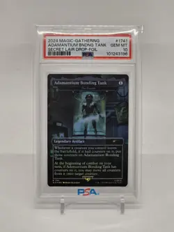 MTG MARVEL SECRET LAIR Wolverine Adamantium Bonding Tank #1741 PSA 10 - Image 1