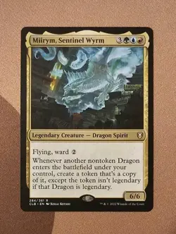 MTG Miirym, Sentinel Wyrm x1 LP from Commander Legends: Battle for Baldur's Gate - Image 1