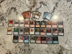 Mtg Sliver Lot x40 - Magic The Gathering Sliver Lot Megantic Homing Sliver LP - Image 1