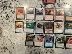 Mtg Sliver Lot x40 - Magic The Gathering Sliver Lot Megantic Homing Sliver LP - Image 2