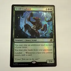 Icetill Explorer FOIL 192 Edge of Eternities EOE MTG Rare Unplayed Mint M/NM - Image 1