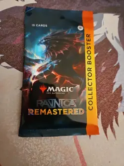 2024 Factory Sealed Magic MTG Ravnica Remastered Collector Booster Pack - Image 1