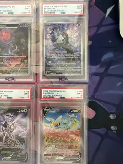 PSA Lot of Pokemon Graded Slabs from 8-9's Lot of 10 slabs - Image 1