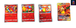 Pokemon TCG Exclusive S-Chinese Sword & Shield cs5aC Charizard Combo Set of 4 - Image 1