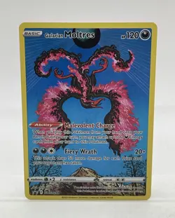 Pokemon TCG Crown Zenith Galarian Moltres #SWSH284 Black Star Promo - Image 1