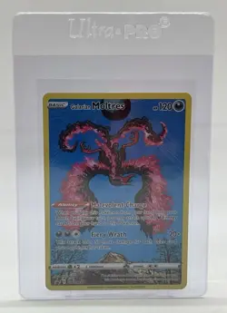 Pokemon TCG Crown Zenith Galarian Moltres #SWSH284 Black Star Promo - Image 3
