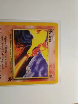 Pokemon TCG Moltres Black Star Promo 21 LP WOTC 2000 Vintage Pokemon - Image 4