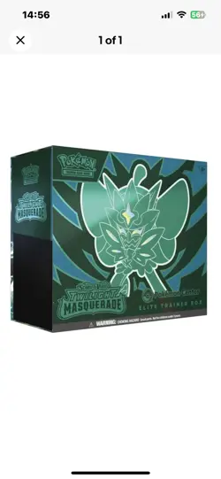Twilight Masquerade Pokemon Center Elite Trainer Box Exclusive ETB New Sealed - Image 1