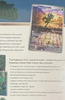 Twilight Masquerade Pokemon Center Elite Trainer Box Exclusive ETB New Sealed - Image 2