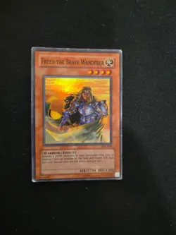 Yugioh Freed the Brave Wanderer IOC-014 Super Rare - Image 1