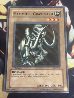 Yugioh: Mammoth Graveyard - SDY-010 - Common - 1st Eidtion - HP - Image 1
