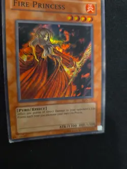 Yugioh Fire Princess LON-034 Super Rare - Image 2