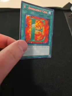 Yugioh E-Emergency Call RYMP-EN024 Unlimited Secret Rare Holo - NM - Image 2