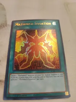 Mathmech Equation BLMR-EN092 Yugioh Near Mint or Better 1st Edition - Image 1