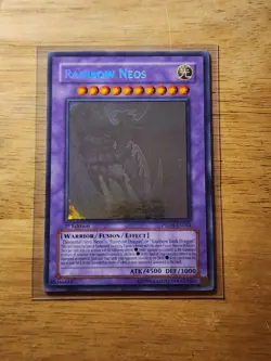 YUGIOH Rainbow Neos (PTDN-EN044) Ghost Rare 1st Edition NM See Pictures - Image 1