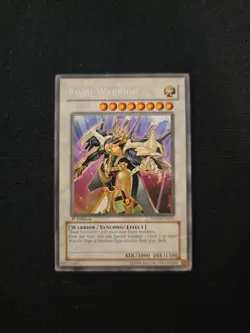 DP09-EN015 Road Warrior Rare 1st edition lp YuGiOh Card - Image 1